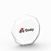 Big Daddy met Rode Hart Fotoblok (Links)