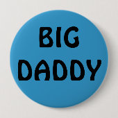 BIG DADDY RONDE BUTTON 4,0 CM (Voorkant)