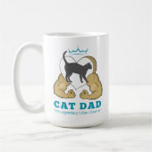 Big Daddy Spierarmen met een kat in het hart Koffiemok (Links)