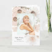 Big Daisies Celebration of Life Programme Programma (Voorkant)