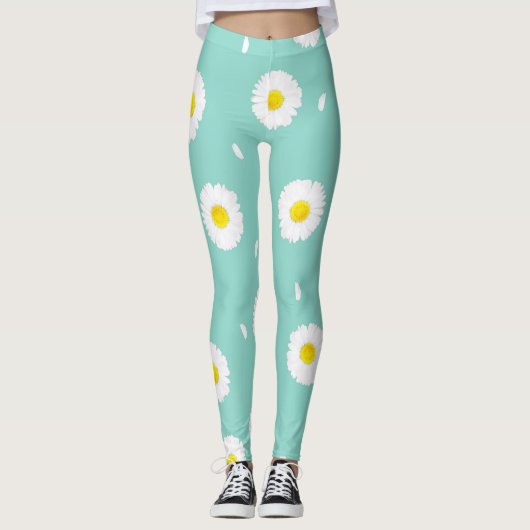 Big Daisies Leggings (Voorkant)