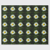 Big Daisy Wrapping Paper Cadeaupapier (Vlak)
