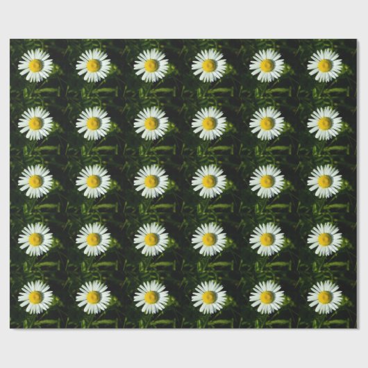 Big Daisy Wrapping Paper Cadeaupapier (Vlak)