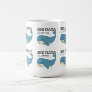 Big Data grootte doet ertoe Koffiemok