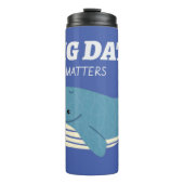 Big Data grootte doet ertoe Thermosbeker (Voorkant)