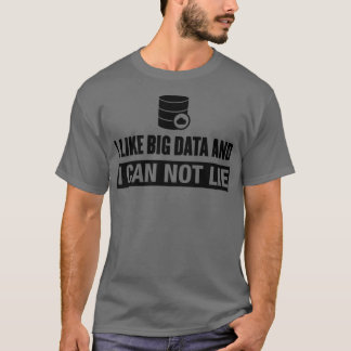 Big Data Lie Funny Data T-shirt