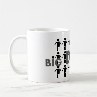 Big Data met een grote bemanning Koffiemok