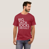 Big Data Rocks T-shirt (Voorkant volledig)