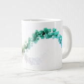 Big Data Visualization Analytics-technologie Grote Koffiekop (Voorkant rechts)