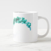 Big Data Visualization Analytics-technologie Grote Koffiekop (Rechts)