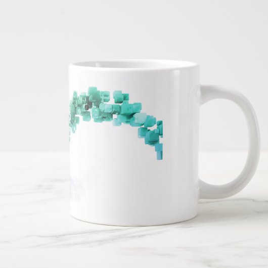 Big Data Visualization Analytics-technologie Grote Koffiekop (Rechts)