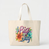 Big Day Floral Tas - Natuurlijk, Elegant en Eco (Voorkant)