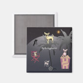 Big Dazzling Star Magneet (Voorkant / Achterkant)