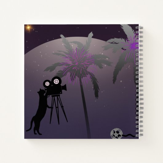 Big Dazzling Star Notitieboek (Achterkant)