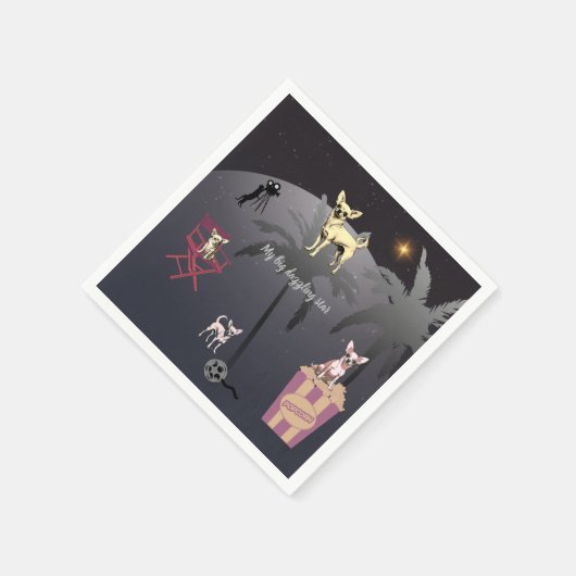 Big Dazzling Star Servet (Hoek)