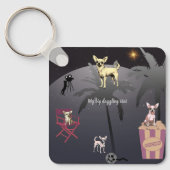 Big Dazzling Star Sleutelhanger (Voorkant)