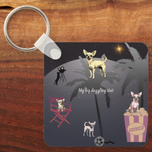 Big Dazzling Star Sleutelhanger