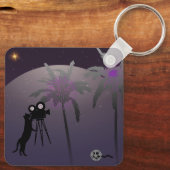 Big Dazzling Star Sleutelhanger (Achterkant)