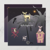 Big Dazzling Star Wenskaart (Voorkant / Achterkant)