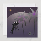 Big Dazzling Star Wenskaart (Achterkant)