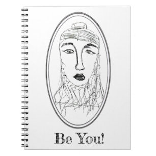 Big Dead Face (Jacquetta-ontwerp) Notitieboek
