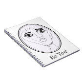 Big Dead Face (Lottie) Notitieboek (Rechterzijde)