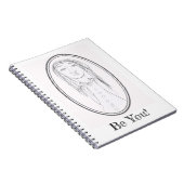 Big Dead Face (Maan-Pixie) Notitieboek (Rechterzijde)