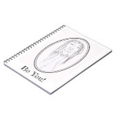 Big Dead Face (Maan-Pixie) Notitieboek (Linkerzijde)