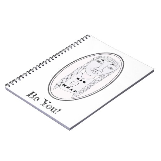 Big Dead Face (Mabel) Notitieboek (Linkerzijde)