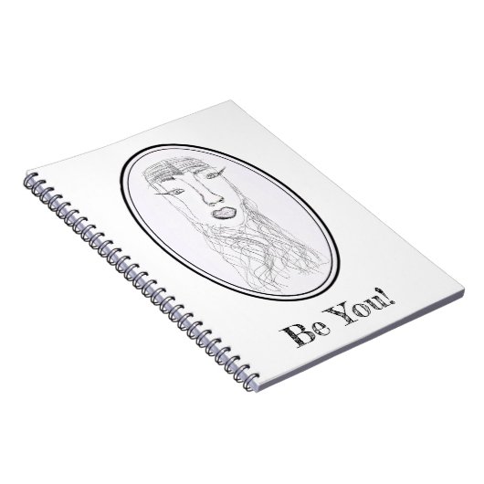 Big Dead Face (Serena Design) Notitieboek (Rechterzijde)