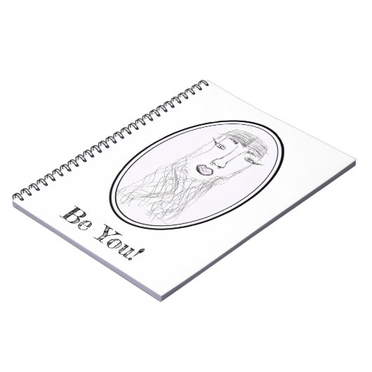 Big Dead Face (Serena Design) Notitieboek (Linkerzijde)