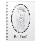 Big Dead Face (Serena Design) Notitieboek (Voorkant)