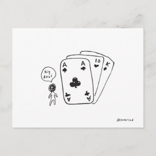 big deal briefkaart