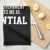 Big Deal Government classificeert Essential Employ Theedoek (Quarter Fold)