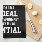 Big Deal Government classificeert Essential Employ Theedoek (Quarter Fold)