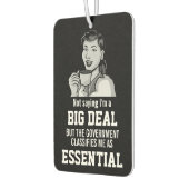 Big Deal Overheid classificeert essentiële werknem Luchtverfrisser (Links)