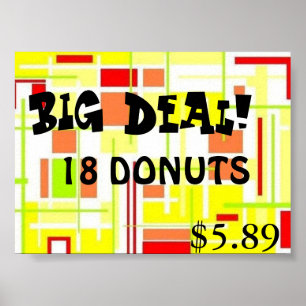 BIG DEAL POSTER