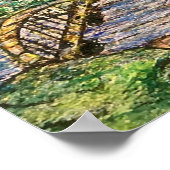 "Big Deal" - waterverf voor crayon Poster (Hoek)