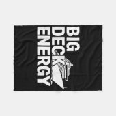 Big Deck Energy Cruise Ship Vakantie Fleece Deken (Voorkant (Horizontaal))