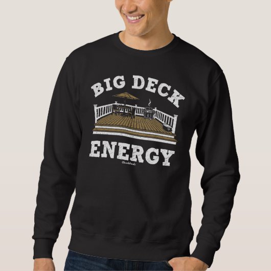 Big Deck Energy T-Shir Trui (Voorkant)