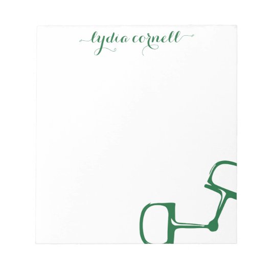 Big Dee Snaffle Bit Horse Notitieblok - Hunter (Voorkant)