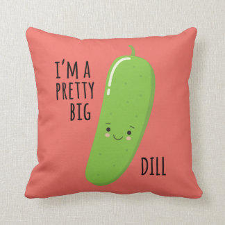 Big Dill ・ 15-inch Square Pillow Kussen