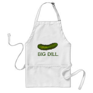 Big Dill (Deal) Crunchy Green Kosher Pickle Standaard Schort