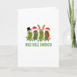 Big Dill Energie Feestdagen Kaart