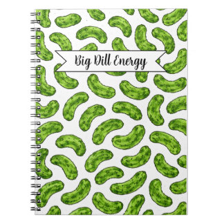 Big Dill Energy Spiraalschrift Notitieboek