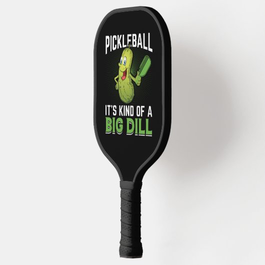 Big Dill Funny Pickle Pickleball Paddle (Links)