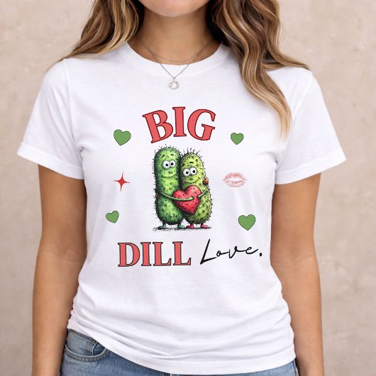 Big Dill Funny Pun Tri-Blend Shirt