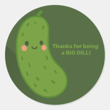 Big Dill Green Pickle Baby shower