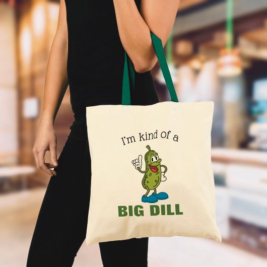 Big Dill Pickle Pun Budget Tas