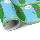 Big Dill Pickle Verjaardag Humor Cadeaupapier (Rol Hoek)